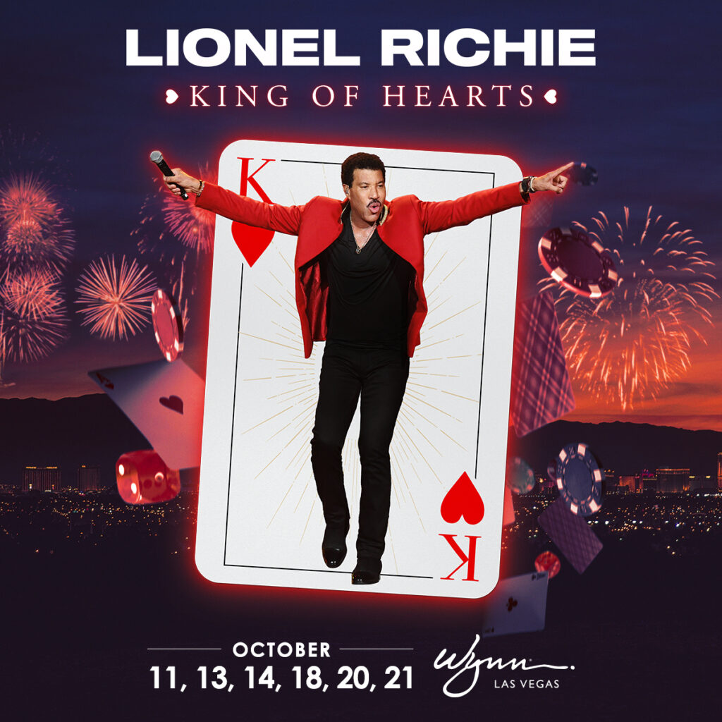 LIONEL RICHIE EXTENDS HEADLINING RUN AT ENCORE THEATER AT WYNN LAS