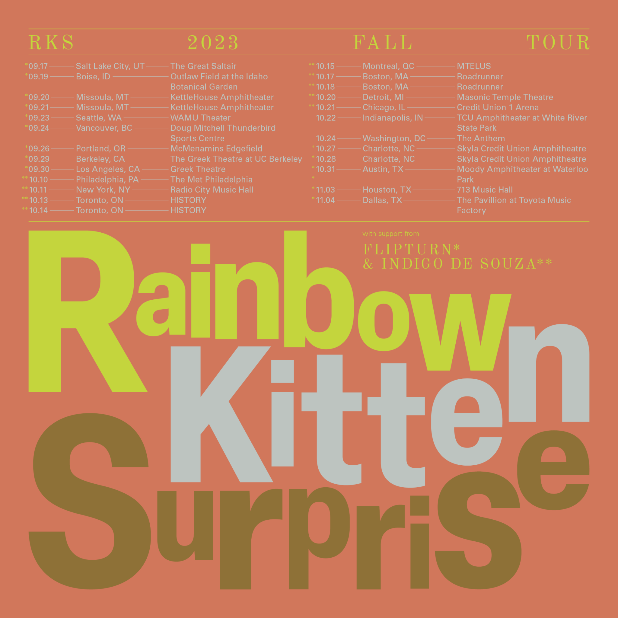 RAINBOW KITTEN SURPRISE RELEASE NEW SINGLE “DROP STOP ROLL” • Red Light